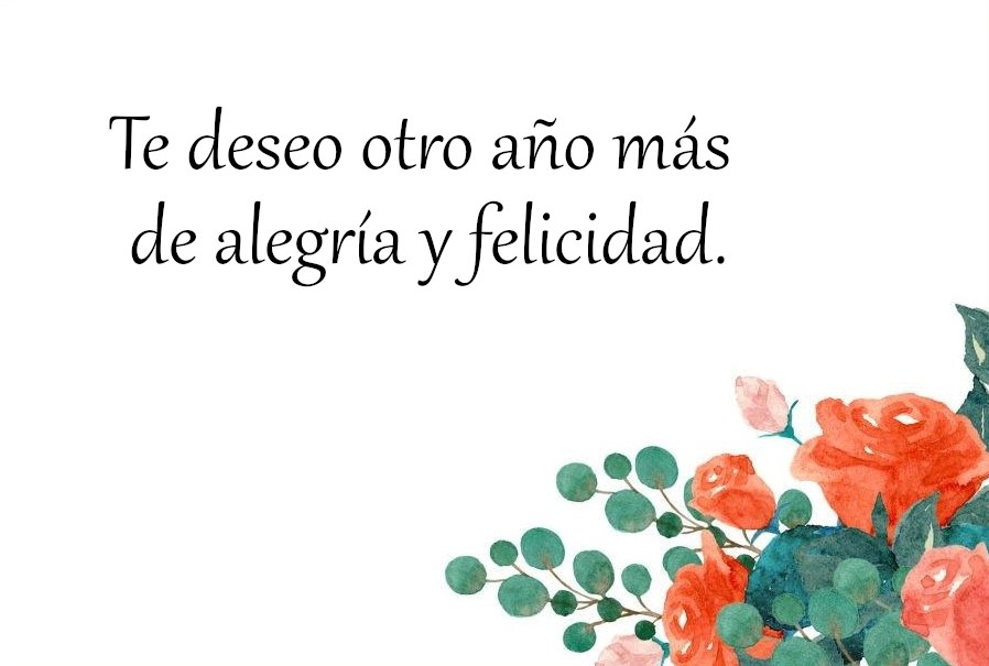¿Qué poner en una tarjeta de flores de Cumpleaños?